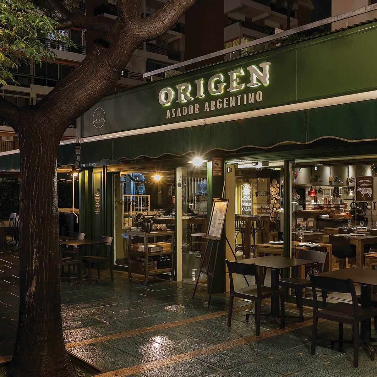 Origen Asador