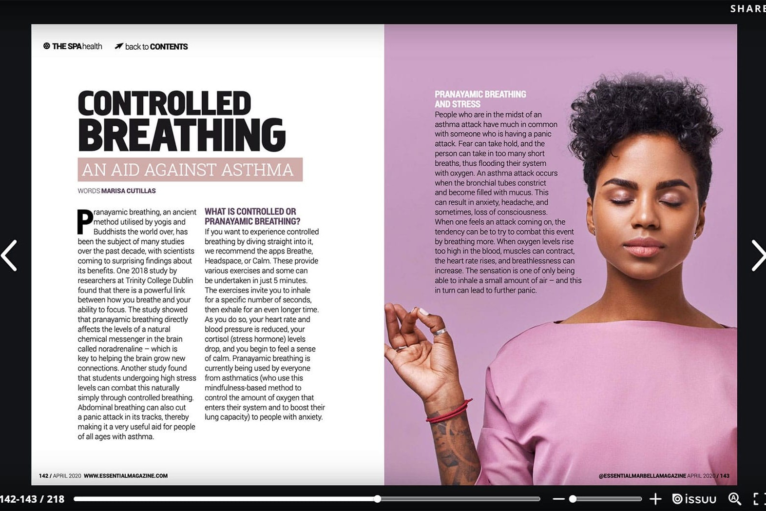 Controlled Breathing