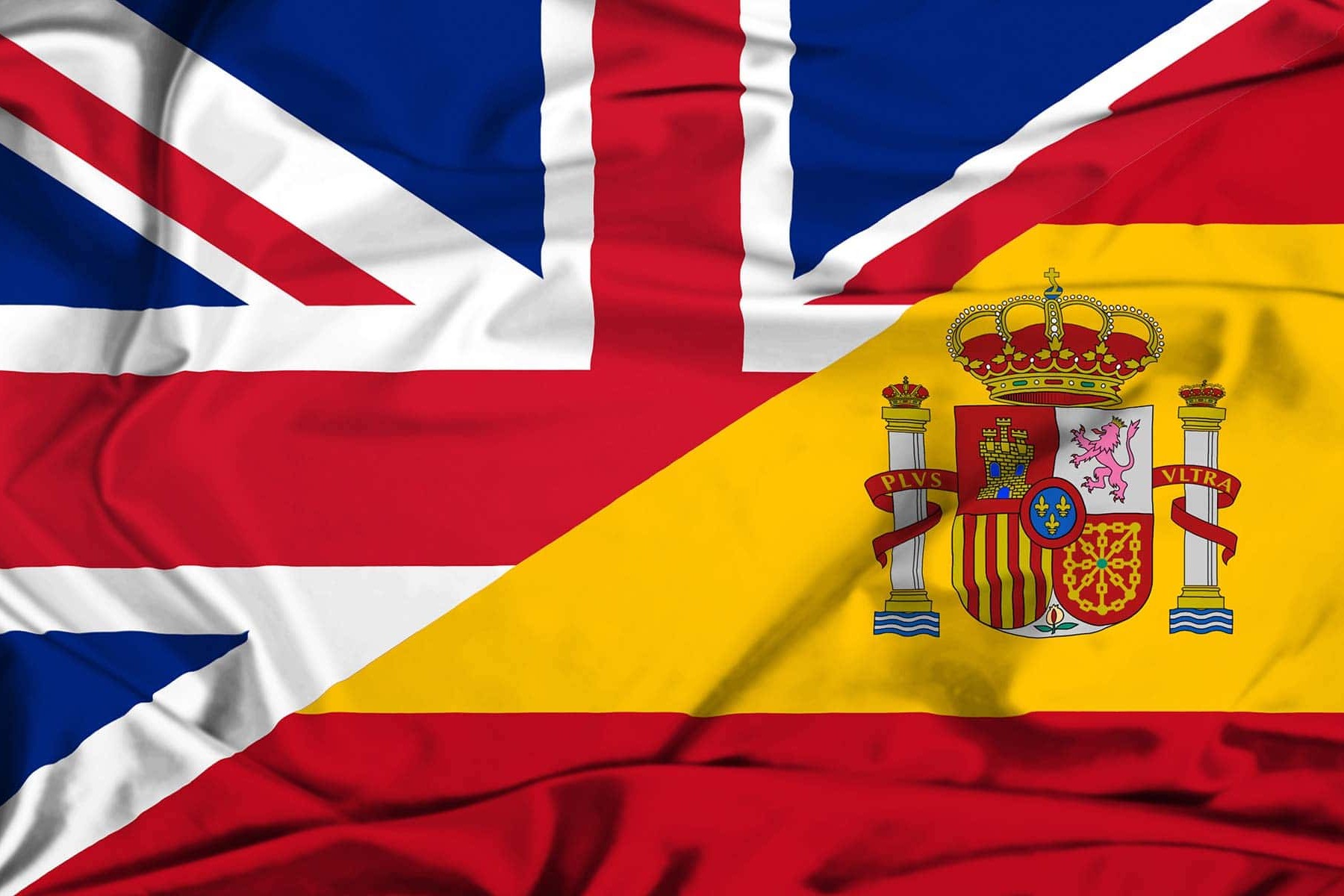 british spanish flag